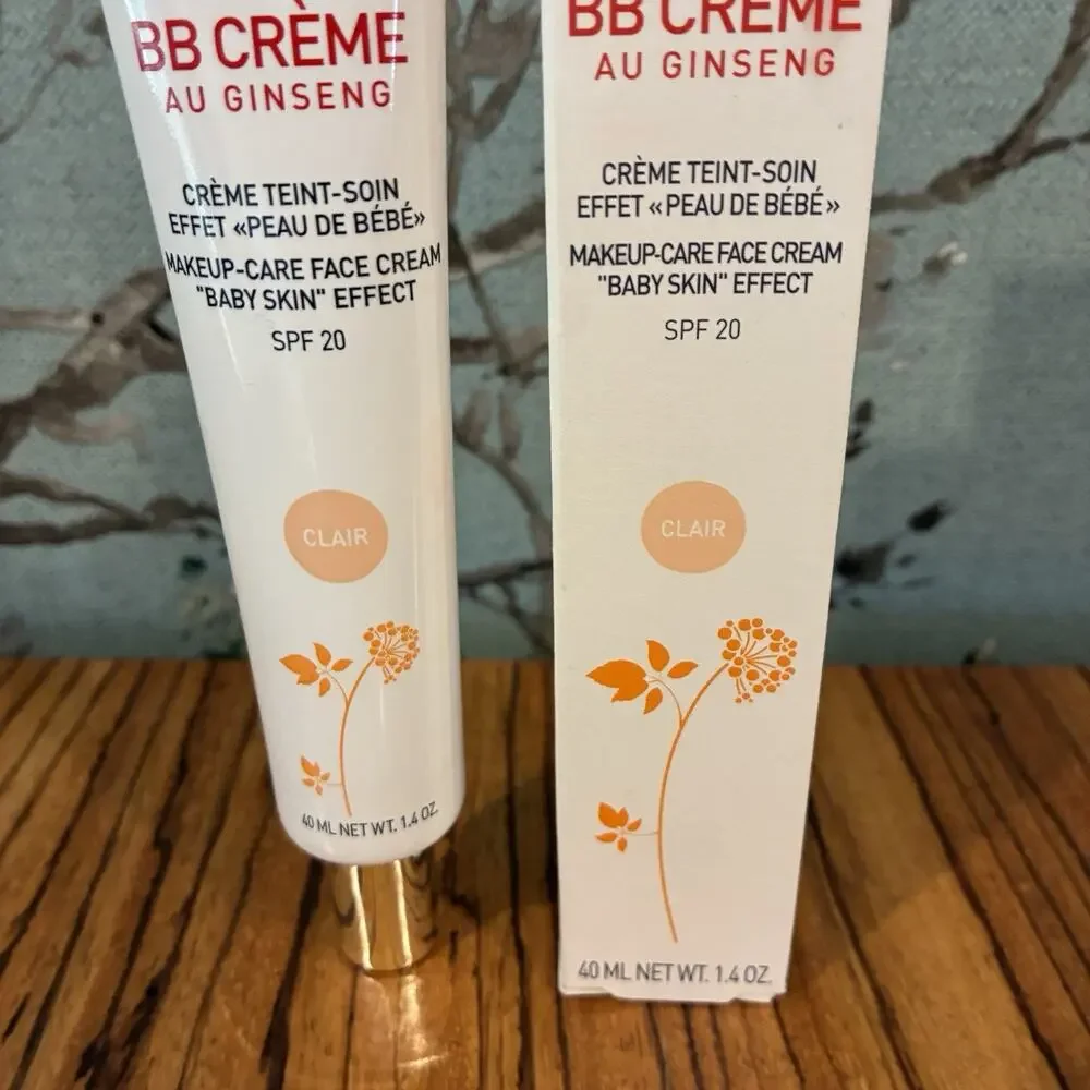 Erborian BB Crème Au Ginseng Clair SPF Face Cream Baby Skin Effect 40ml/1.4oz